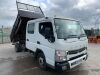 UNRESERVED 2015 Mitsubishi Fuso Crew Cab Tipper - 119,987Km - 7