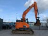 2017 Doosan DX140-LCR Zero Tail Excavator c/w Bucket - 4