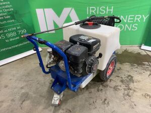 Liftan Petrol Powerwasher c/w Hose Reel, Lance & Tank