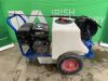 Liftan Petrol Powerwasher c/w Hose Reel, Lance & Tank - 2