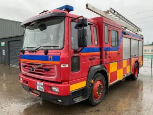 UNRESERVED 2011 Volvo FL250 Fire Tender