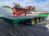 2003 SDC Tri Axle Flat Agri Trailer - 4