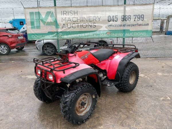 UNRESERVED Honda Fourtrax 300cc Farm Quad