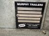 Murphy 8x4 Single Axle Trailer - 13