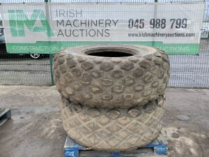 UNRESERVED 2 x Galaxy 23.1 x 26 Used Tyres