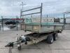 Indespension Twin Axle Dropside Tipping Trailer