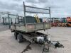 Indespension Twin Axle Dropside Tipping Trailer - 7