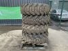 UNRESERVED 1 x Used Goodyear Tyre (15.5 x 25) & 3 x JCB Tyres (15.5 x 25) - 2