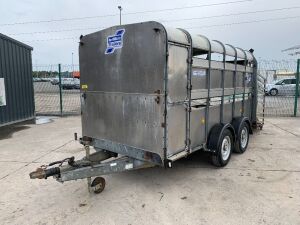 UNRESERVED Ifor Williams TA510G Twin Axle Livestock Trailer