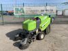 Green Machine 414S2D Pedestrian Diesel Walk Behind Sweeper