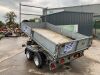 UNRESERVED Ifor Williams TT105G Twin Axle Dropside Tipper Trailer - 3