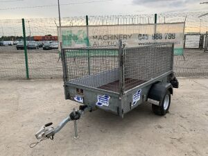 UNRESERVED Ifor Williams P6E Single Axle Mesh Sided Trailer