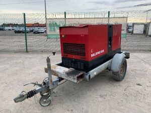 UNRESERVED 2017 Mosa GE55PS 51KVA Fast Tow Diesel Silenced Generator