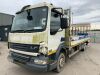 2007 DAF LF45.160 Dropside Beavertail Plant Truck