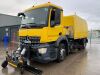 UNRESERVED 2016 Mercedes Benz Actros Arocs 1824 Beam A9000 Sweeper