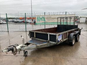 UNRESERVED Ifor Williams GD106GM Twin Axle Plant Trailer