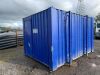 13FT x 9FT Toilet Block c/w Jack Legs & Power Socket