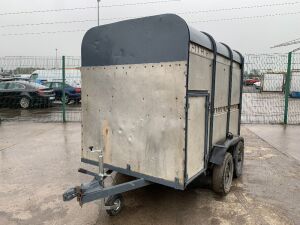 8x4 Twin Axle Livestock Trailer (Contents Incl)