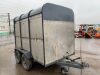 8x4 Twin Axle Livestock Trailer (Contents Incl) - 7