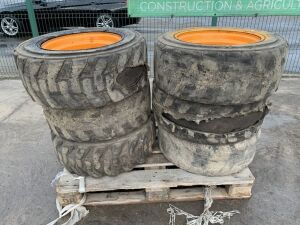 UNRESERVED 6 x Used Forklift Tyres