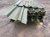 Approx 50 Sheets Of Assorted Green Box Profile Steel Sheeting (3M Length) - 3