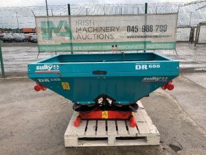 UNRESERVED 2001 Sulky DR650 Twin Rotor Fertiliser Spreader c/w PTO