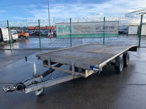 Linton 14Ft Twin Axle Flatbed Trailer