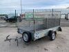 Ifor Williams P8E 8x4 Single Axle Mesh Sided Trailer