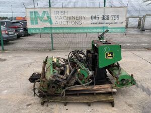 John Deere Cylinder Mower Chassis c/w Hydraulic Tank & Controls