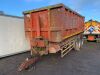 Edbro Twin Axle Grain Tipper Trailer