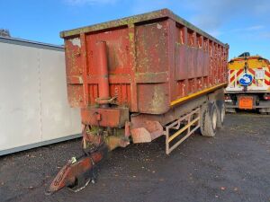 Edbro Twin Axle Grain Tipper Trailer