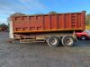 Edbro Twin Axle Grain Tipper Trailer - 2