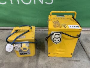 UNRESERVED 2x 110v Transformers