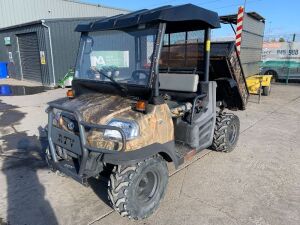 UNRESERVED 2012 Kubota RTV900 4WD Diesel ATV Tipper