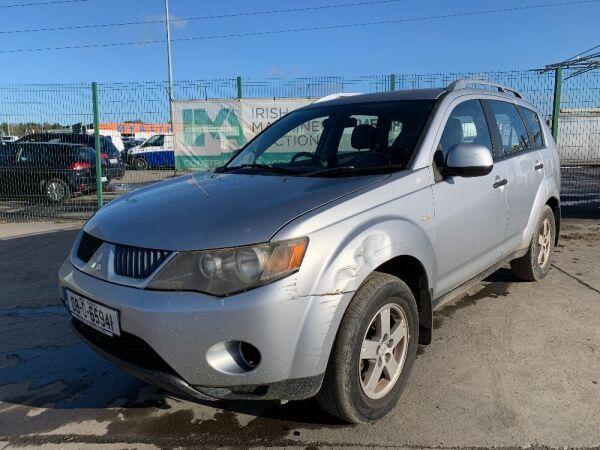 UNRESERVED 2008 Mitsubishi Outlander 2.0 DI-D Invite