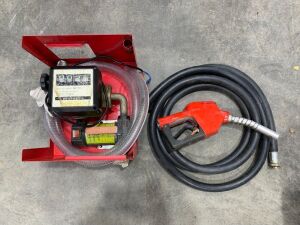 12V Diesel Trasfer Pump With Guage