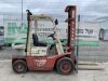 Datsun 2T Petrol Forklift c/w Forks, Nissan Engine - 7