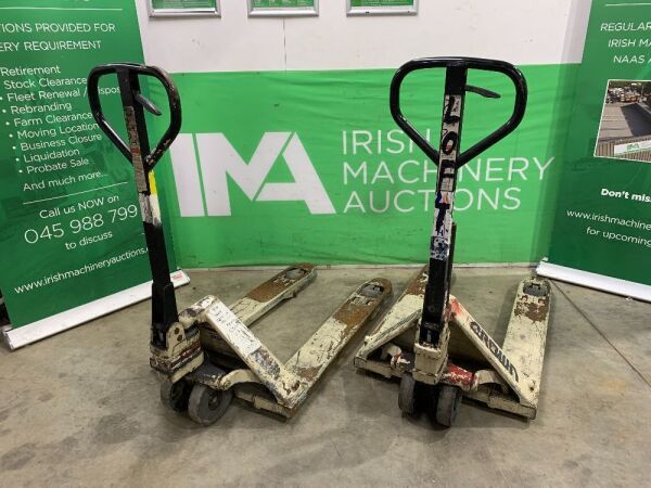 UNRESERVED 2 x Pallet Trucks