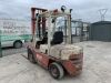 Datsun 2T Petrol Forklift c/w Forks, Nissan Engine - 8