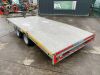 2020 Dale Kane 14x6 Beavertail Flat Trailer - 3