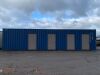 40FT High Cube Storage Container c/w 5 x 8ft x8ft Compartments - 2