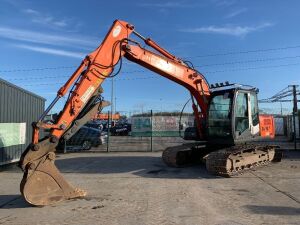 2011 Hitachi Zaxis ZX130 Excavator c/w Bucket & Claw