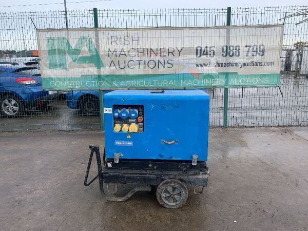 2014 Pramac P6000 6KVA POrtable Diesel Generator