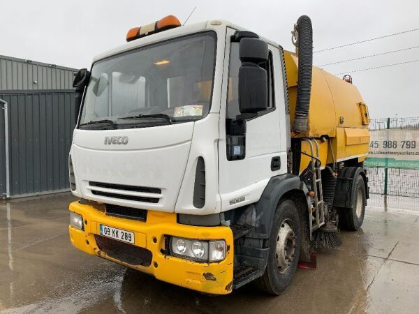 2009 Iveco 150E22 Johnston VT650 Road Sweeper