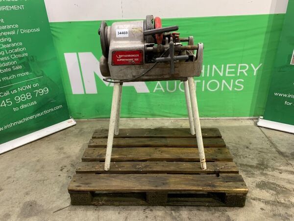 Rothenberger Threading Machine