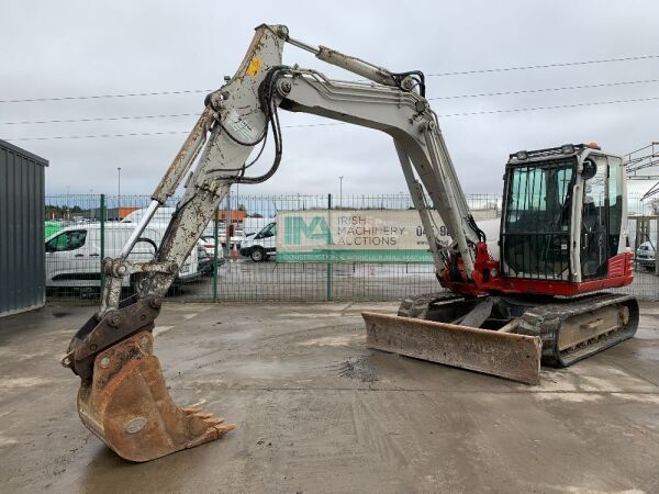 2018 Takeuchi TB290 8.5T Excavator c/w Bucket