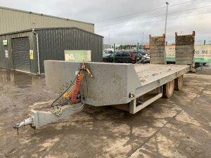 25FT Twin Axle Tractor Low Loader c/w Ramps & Air Brakes