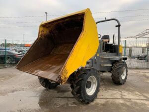 2015 Wacker Neuson DW60 6T Swivel Dumper c/w ROPS