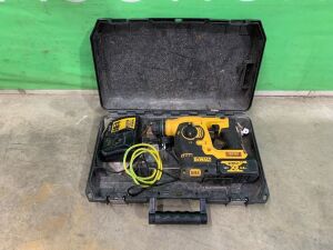 UNRESERVED Dewalt XR 18V Cordless Drill c/w 2 x Batteries