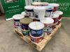 Pallet To Contain Large Selection Of Fleetwood & Dulux Interior & Exterior Paint